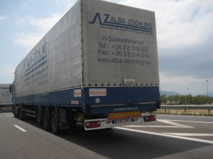 Truck from Hungary 